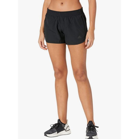 adidas Women Marathon 20 Shorts Black Size XL - Picture 1 of 2